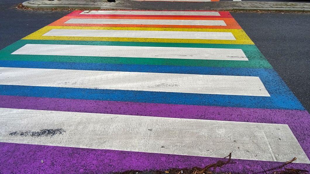 Regenboog Zebrapad Gouda