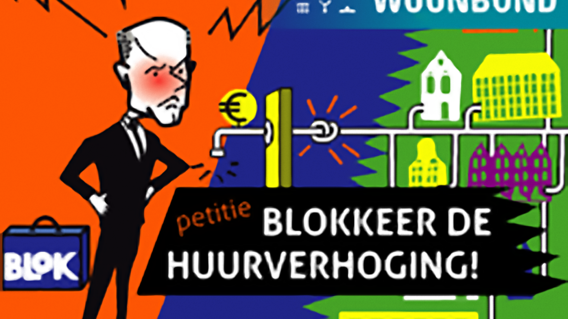 groenlinks woonbond blokkeer huurverhoging